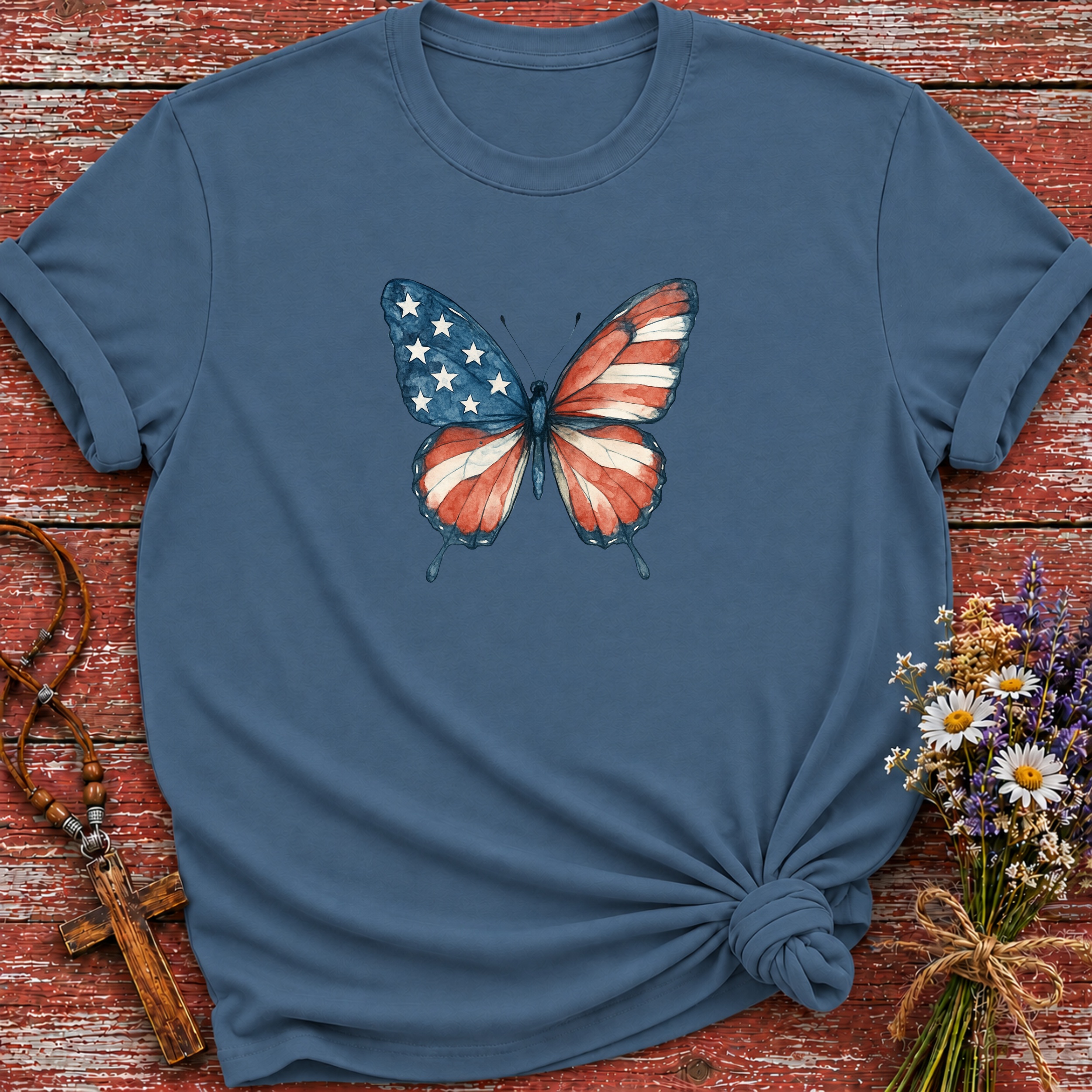 Patriotic Butterfly T-Shirt