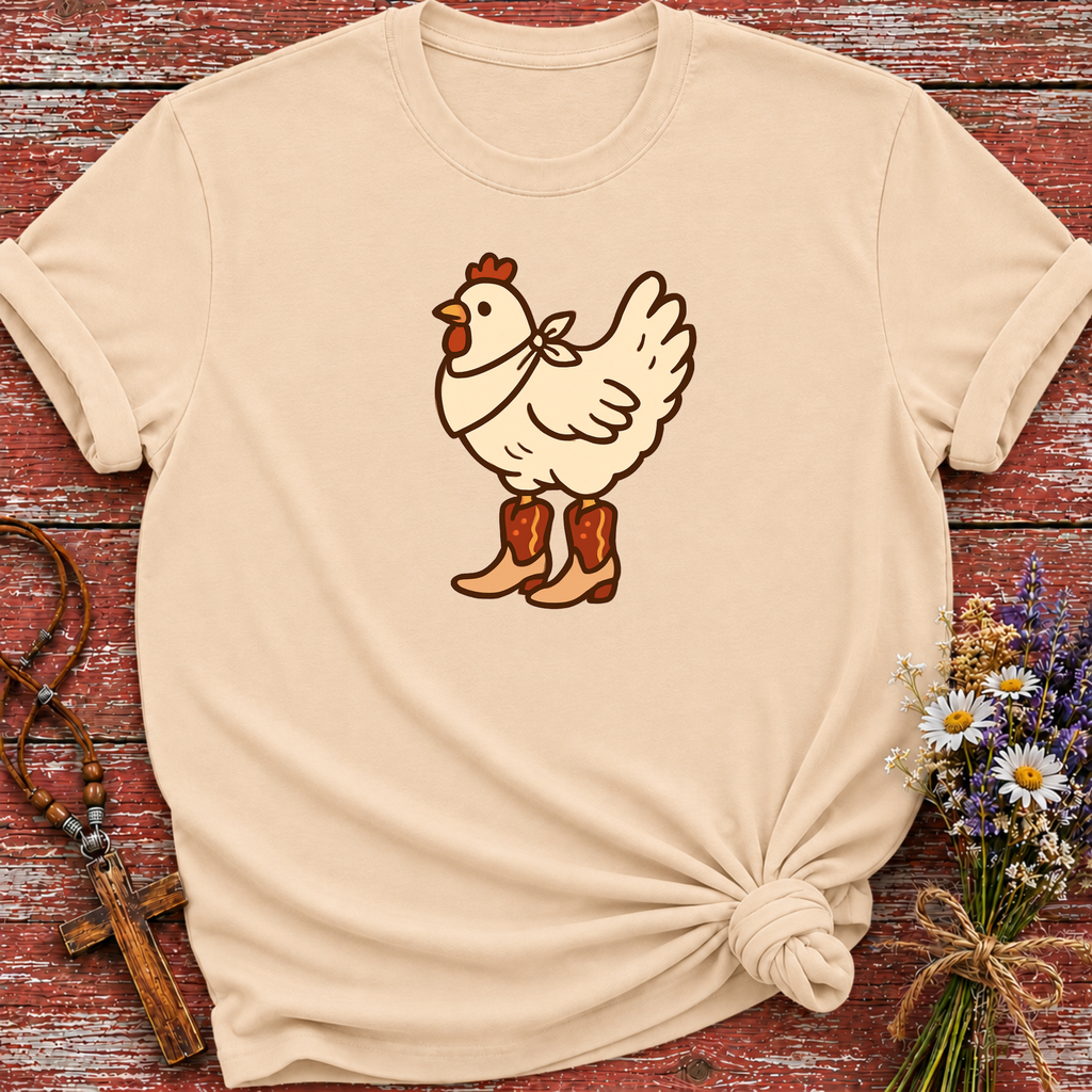 Chicken in Boots T-Shirt