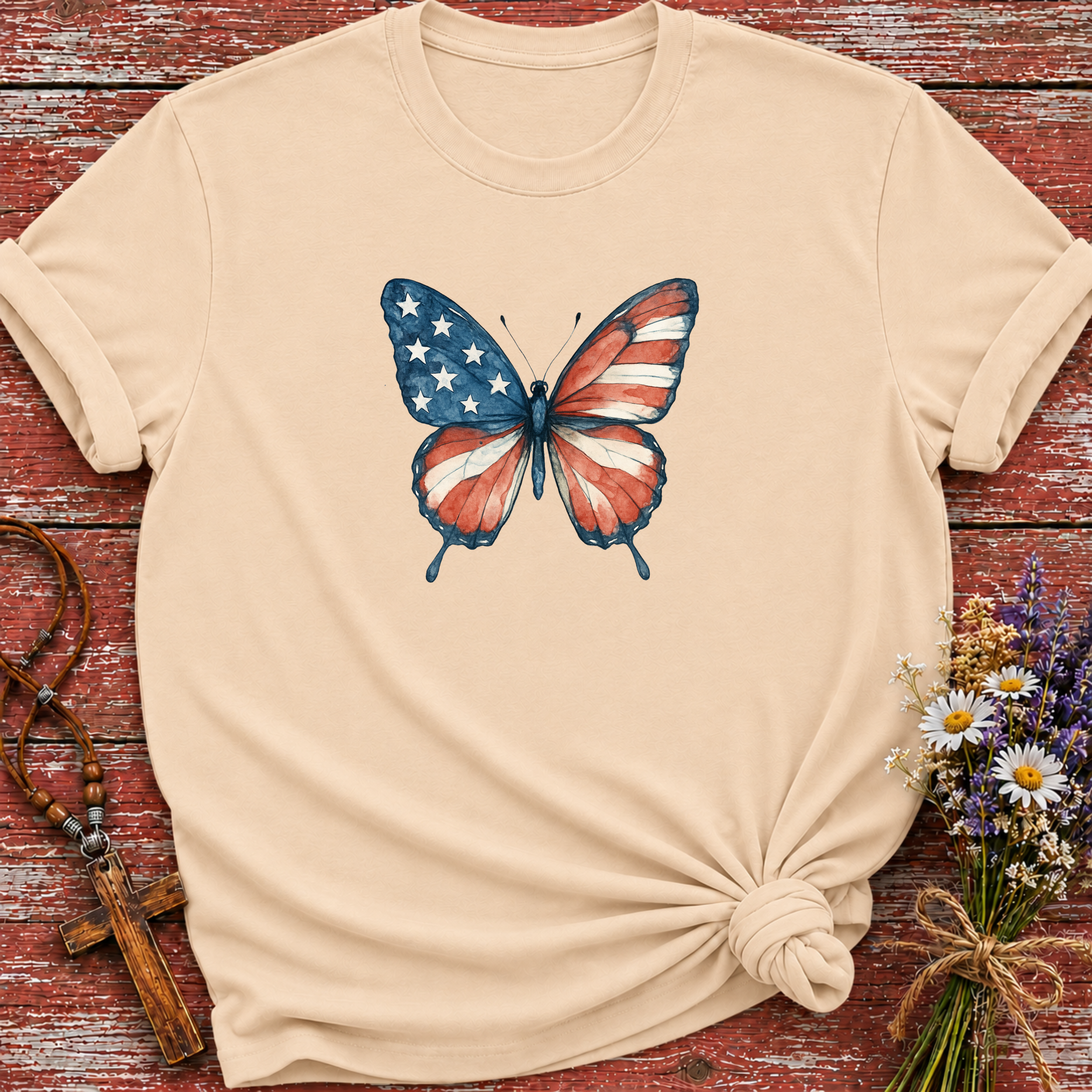 Patriotic Butterfly T-Shirt