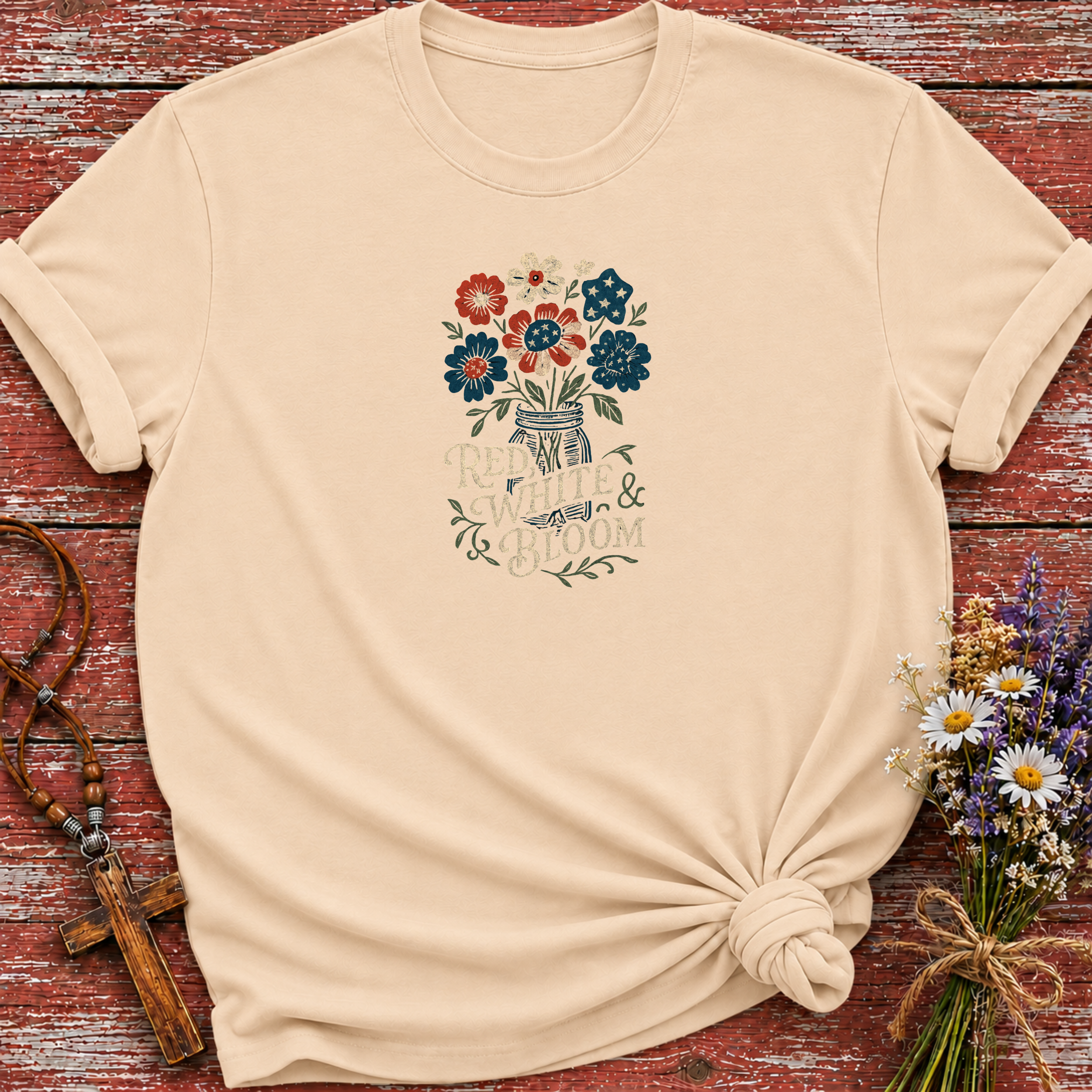 Red, White & BloomT-Shirt