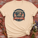 Patriotic Highland 4th of July T-Shirt