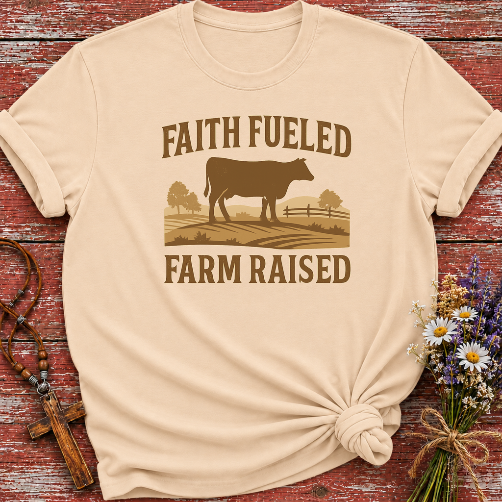Faith Fueled Farm Raised T-Shirt