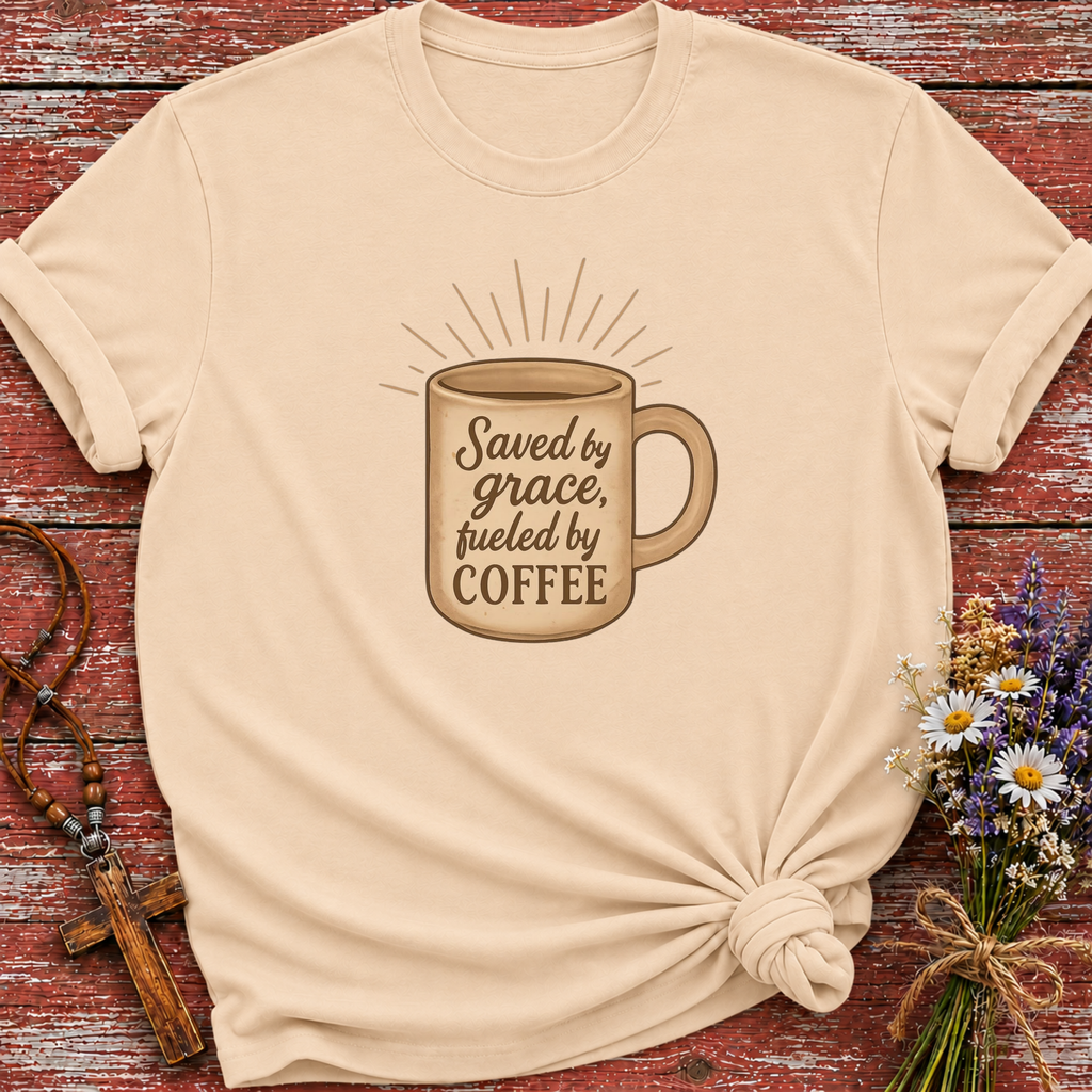 Save By Grace Fueled By Coffee T-Shirt