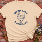 Chicken Raisin & Jesus Praisin T-Shirt