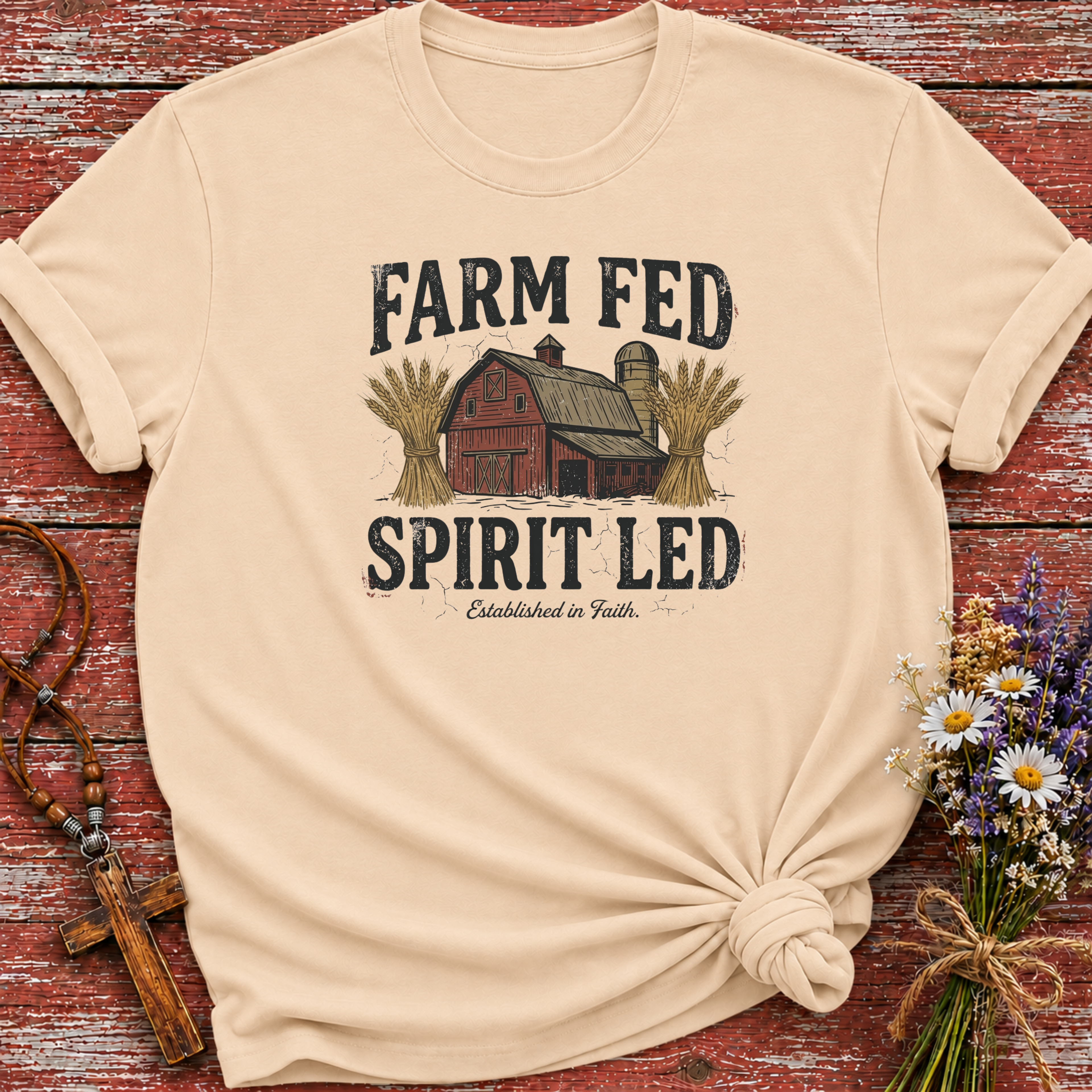 Farm Fed Spirit Led T-Shirt