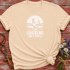 I Like Chickens and 3 People T-Shirt