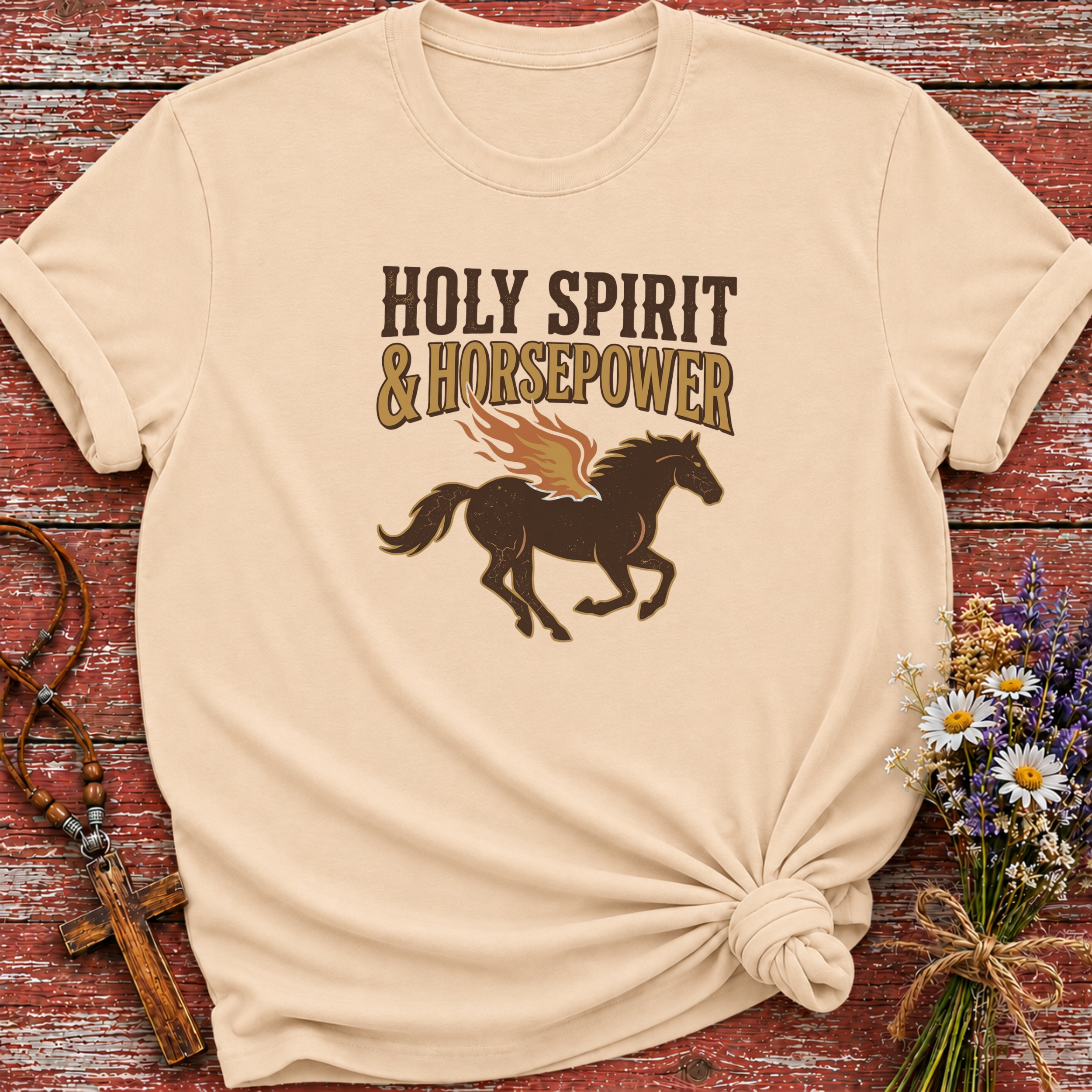 Holy Spirit And Horsepower T-Shirt