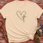 Heart Cross T-Shirt
