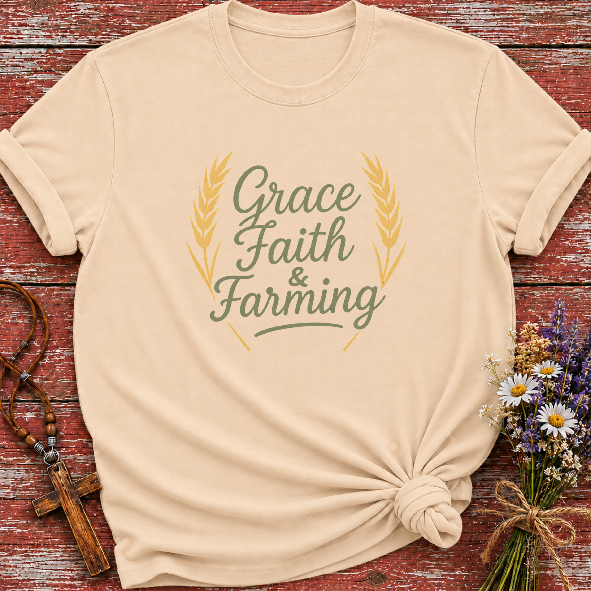 Grace Faith & Farming T-Shirt