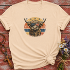 Patriotic Highland Cow T-Shirt