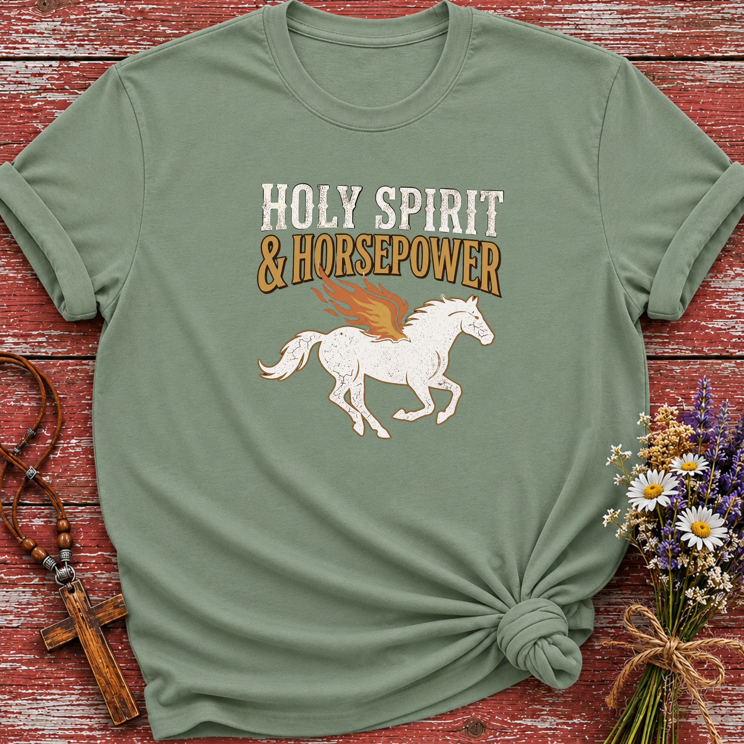 Holy Spirit And Horsepower T-Shirt