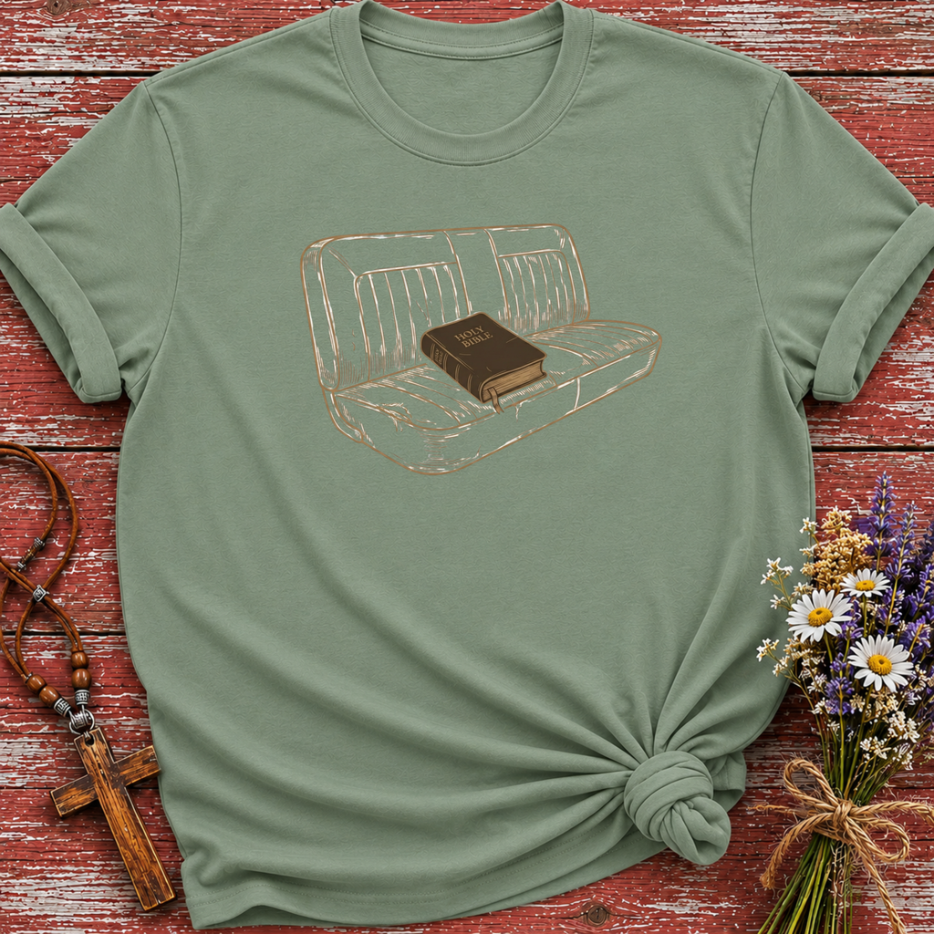 Bible In The Truck Seat T-Shirt