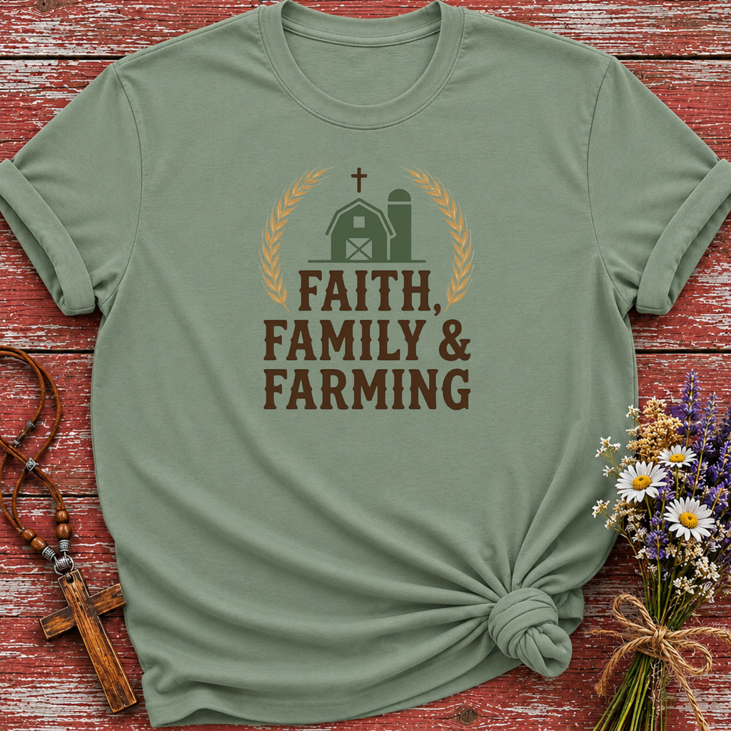 Faith Family Farming 2 T-Shirt