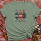 Vintage Mason Jars With USA Flag T-Shirt