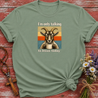 I'm Only Talking To Jesus Today Goat T-Shirt