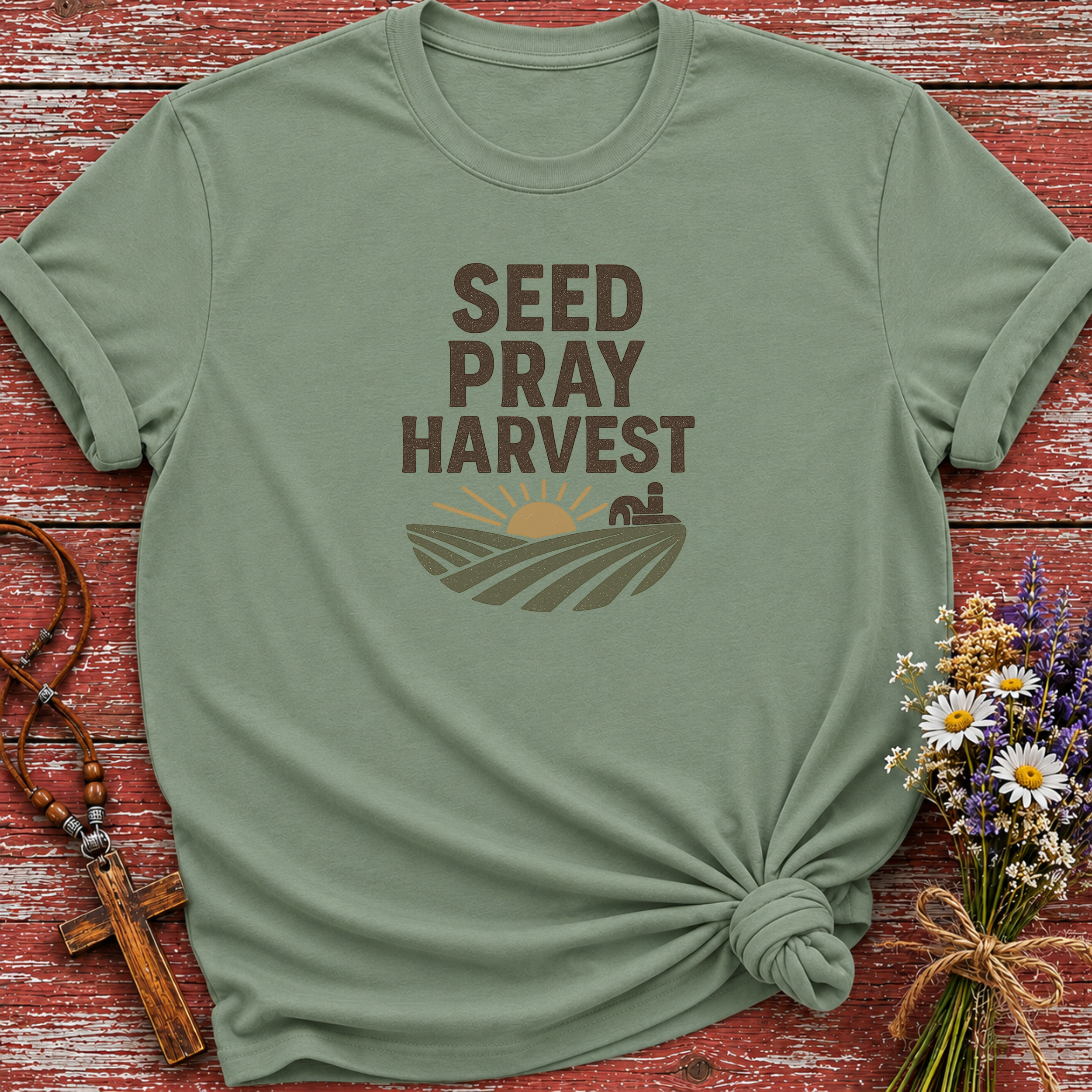 Seed Pray Harvest T-Shirt