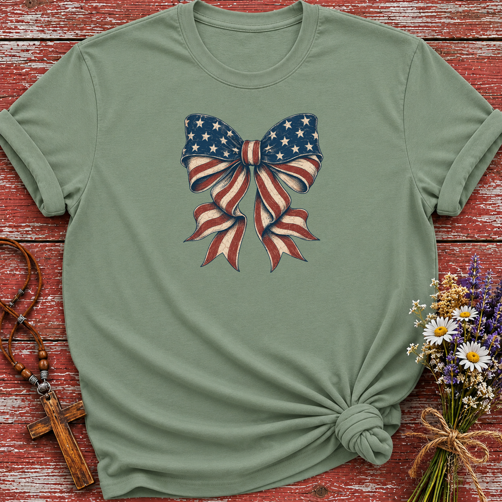 Patriotic Bow T-Shirt