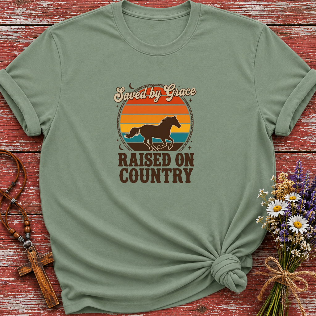 Saved By Grace Horse T-Shirt