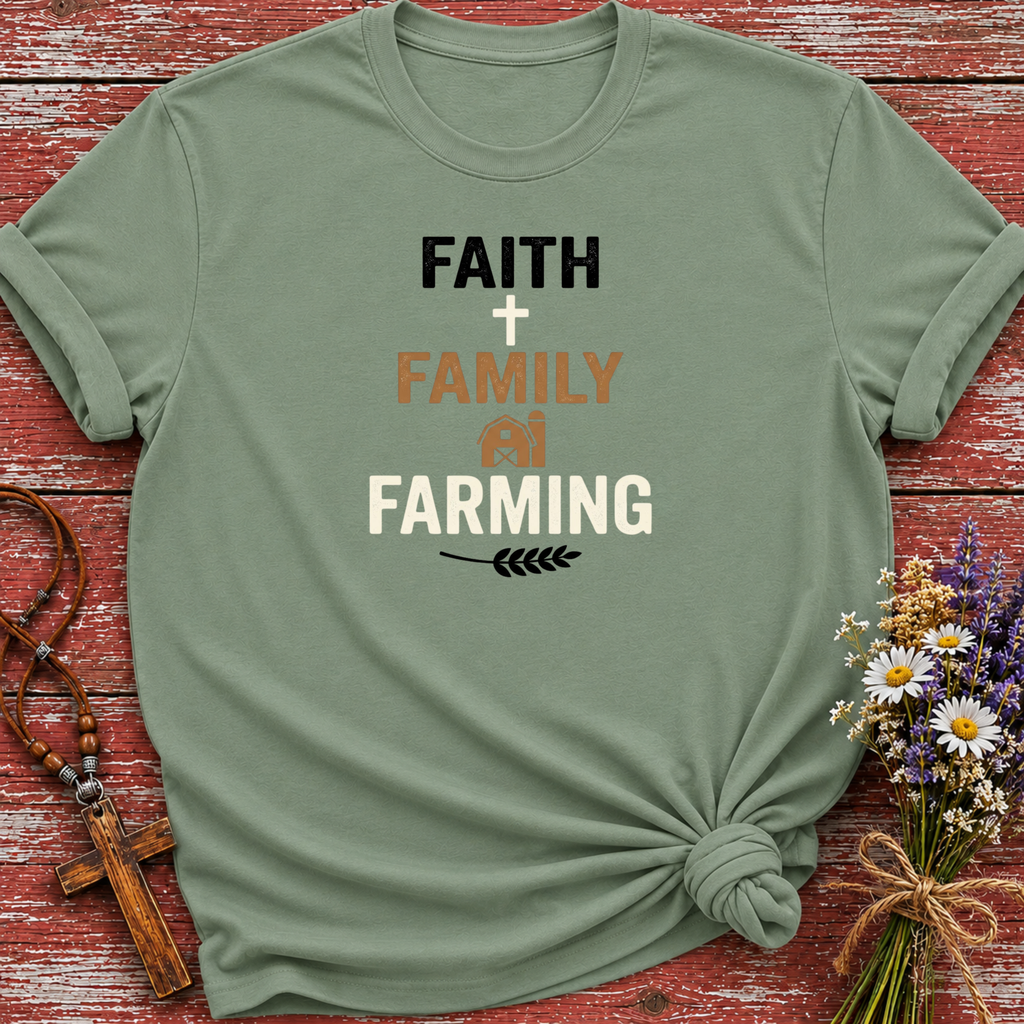 Faith Family Farming T-Shirt