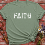 Faith Farm Letters T-Shirt