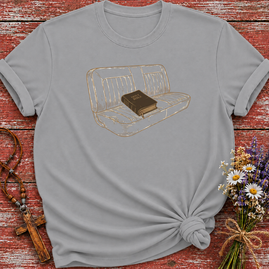 Bible In The Truck Seat T-Shirt