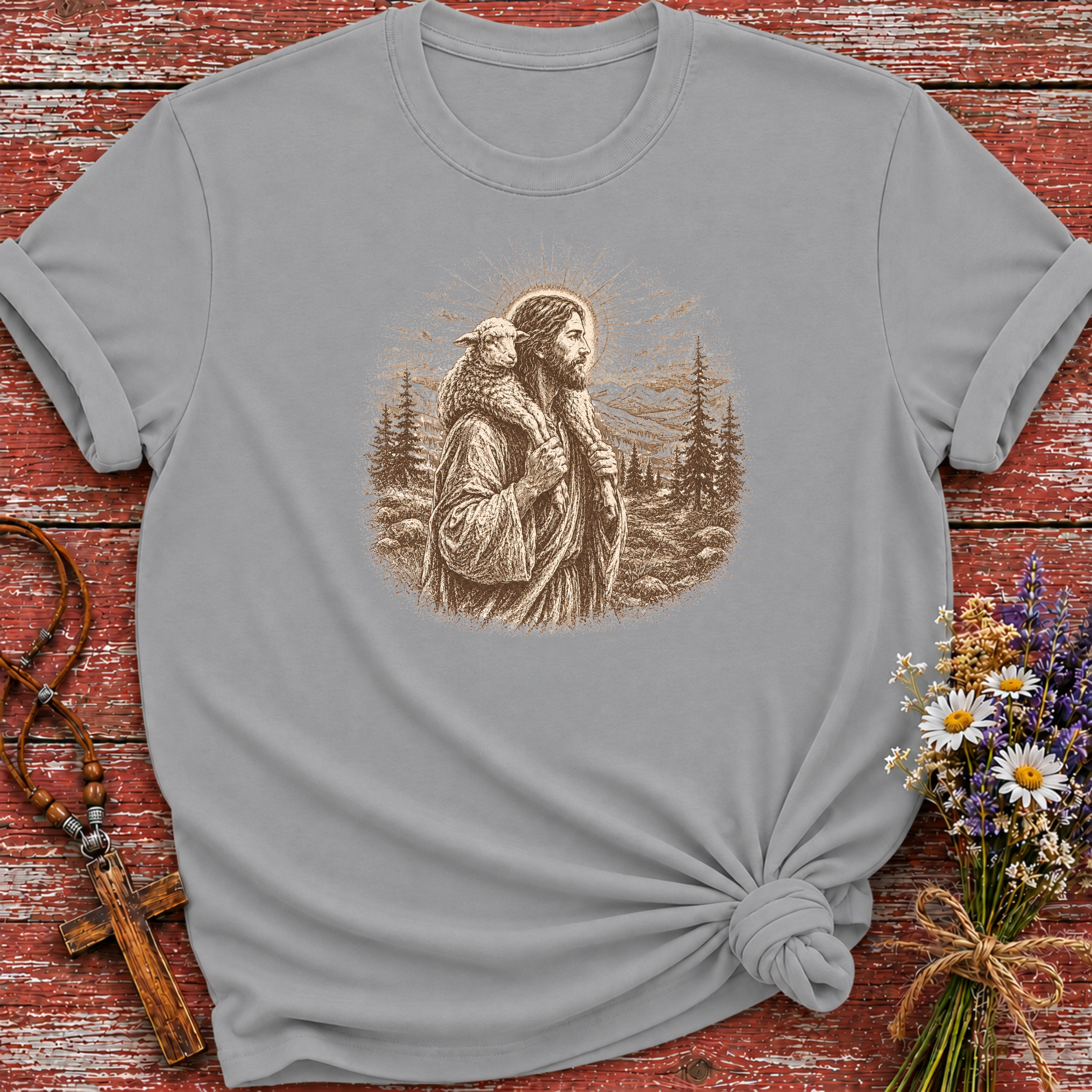 Jesus With Lamb T-Shirt
