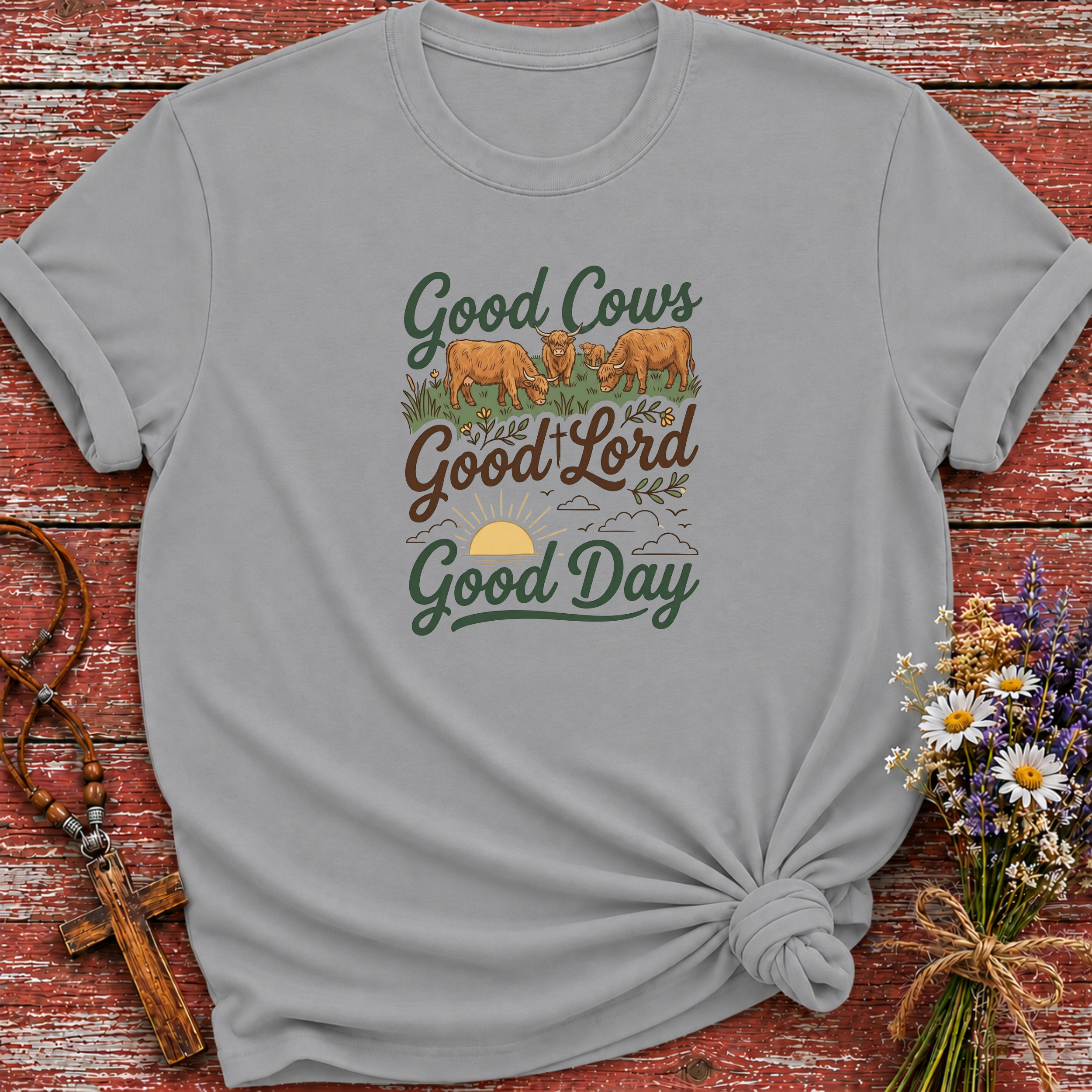 Good Cows Good Lord T-Shirt