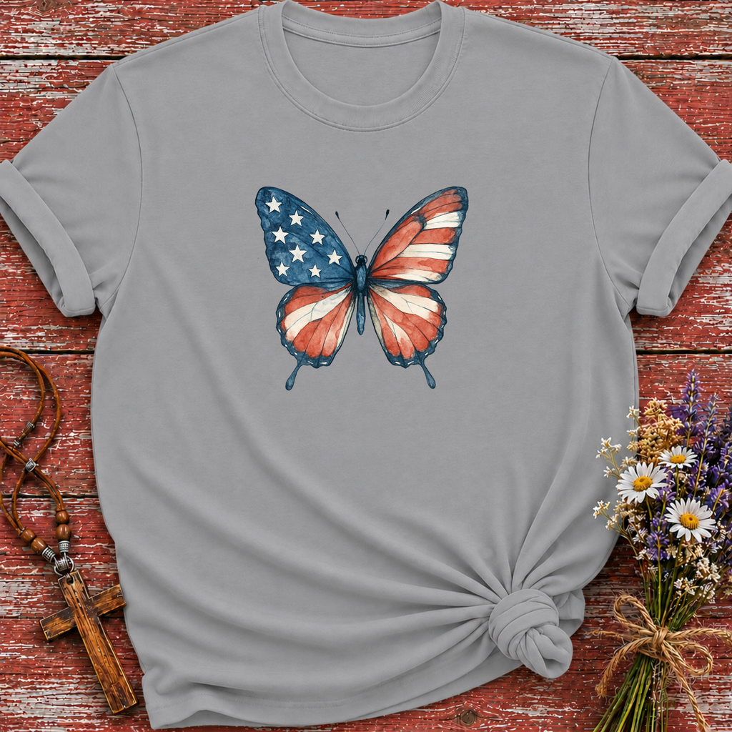 Patriotic Butterfly T-Shirt