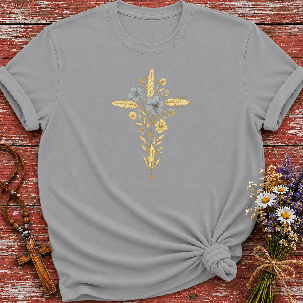 Wheat Cross T-Shirt