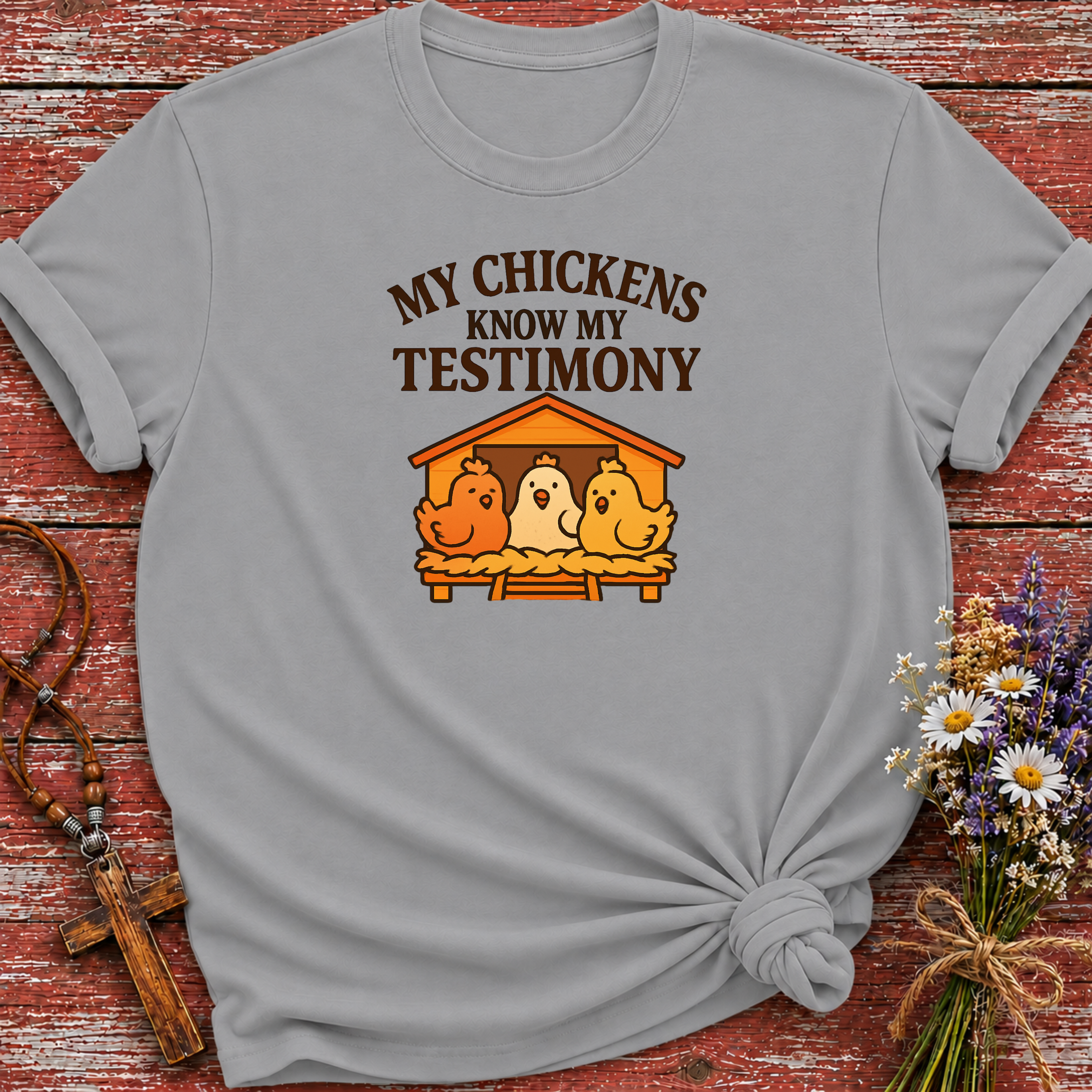 Chicken Testimony T-Shirt