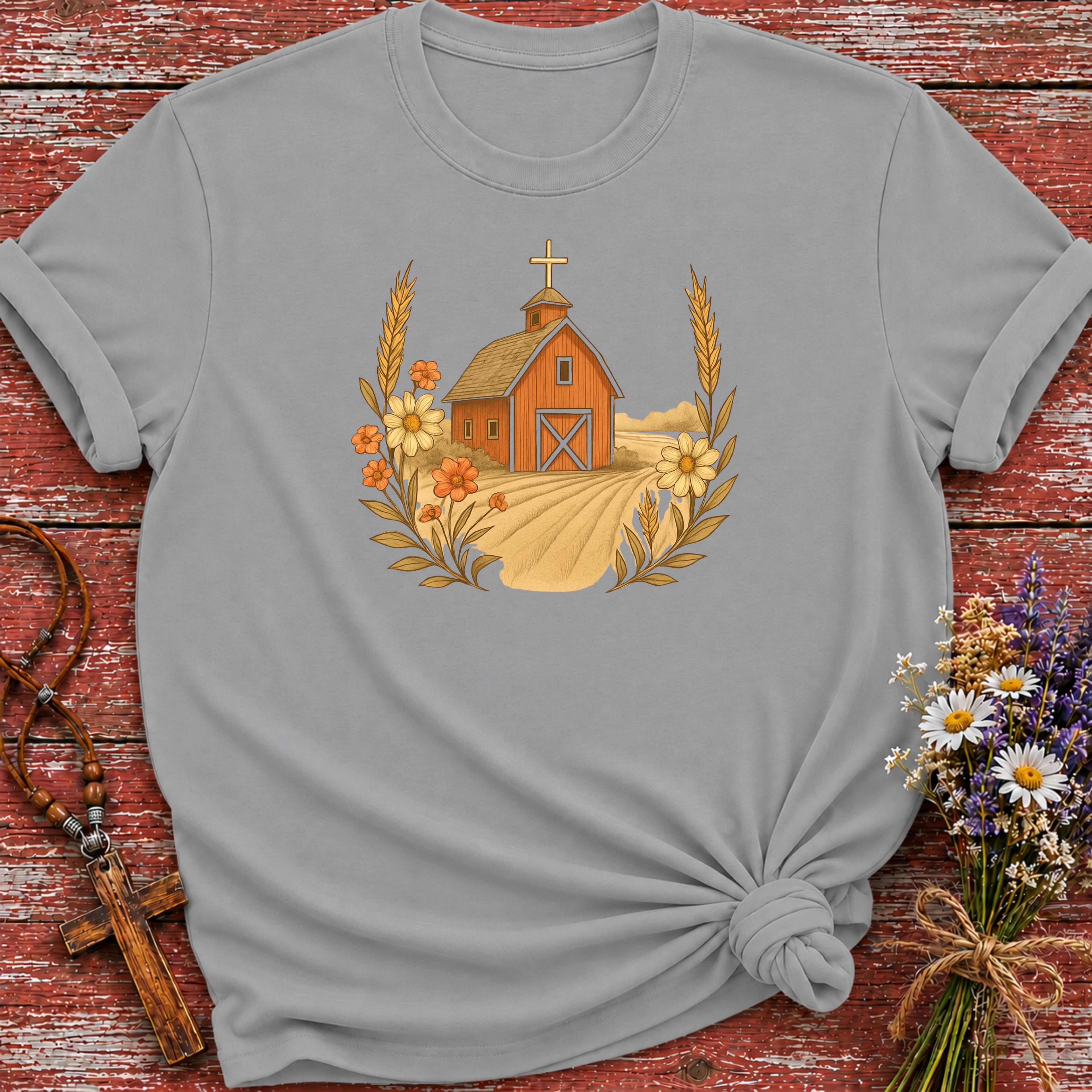 Barn Cross T-Shirt