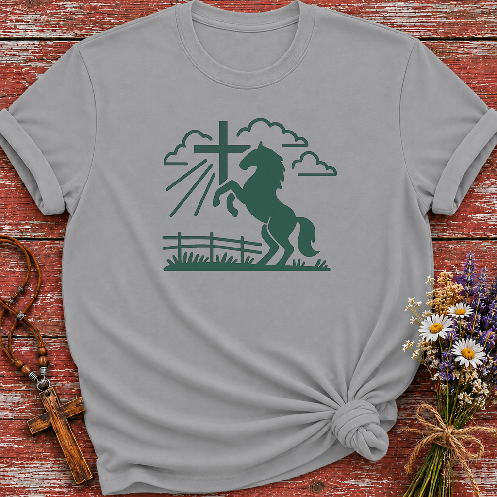 Horse Cross T-Shirt
