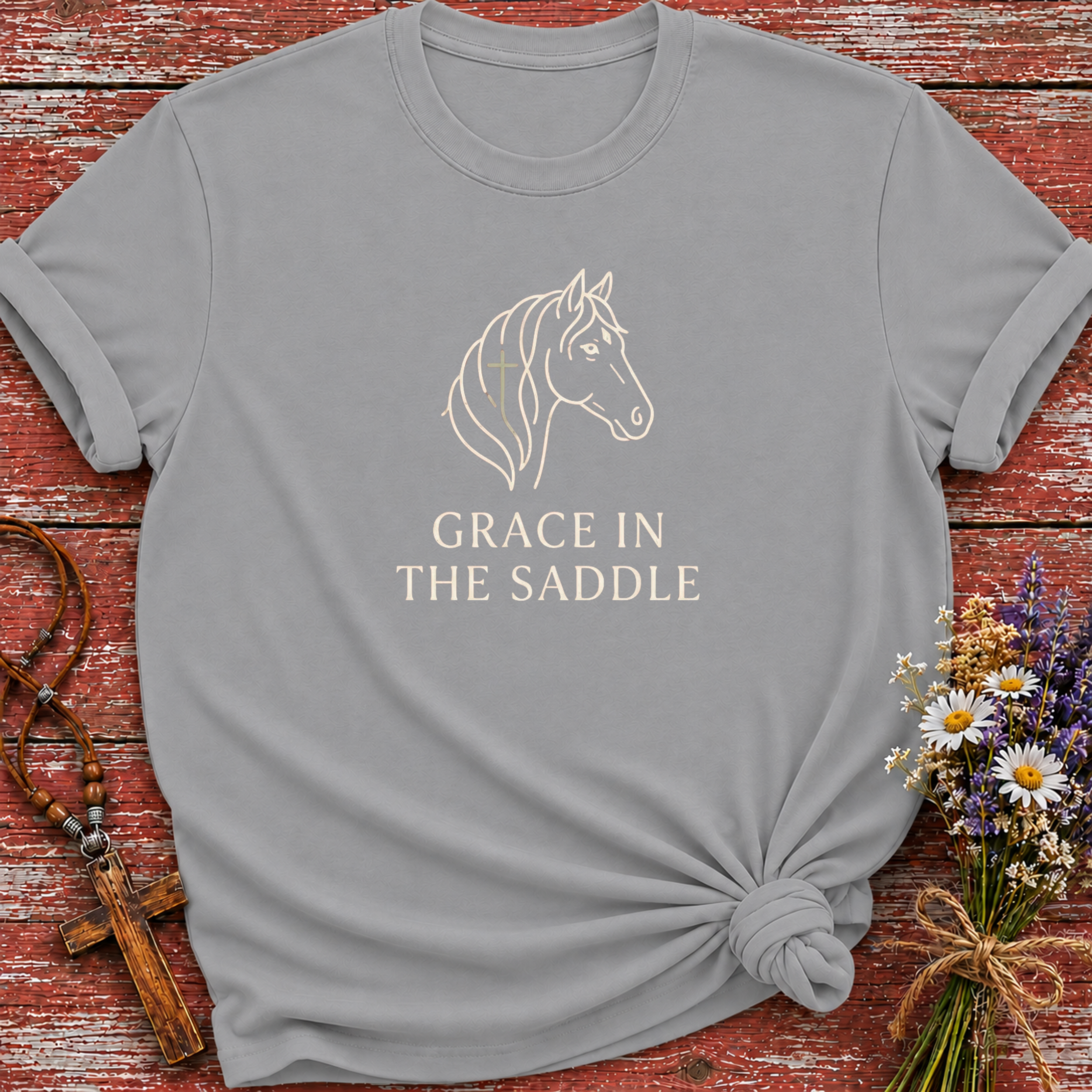 Grace In The Saddle T-Shirt