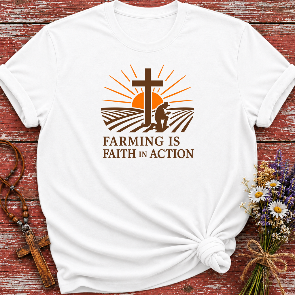 Farming Is Faith In Action T-Shirt