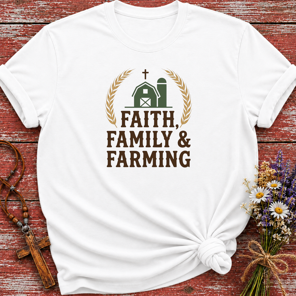 Faith Family Farming 2 T-Shirt
