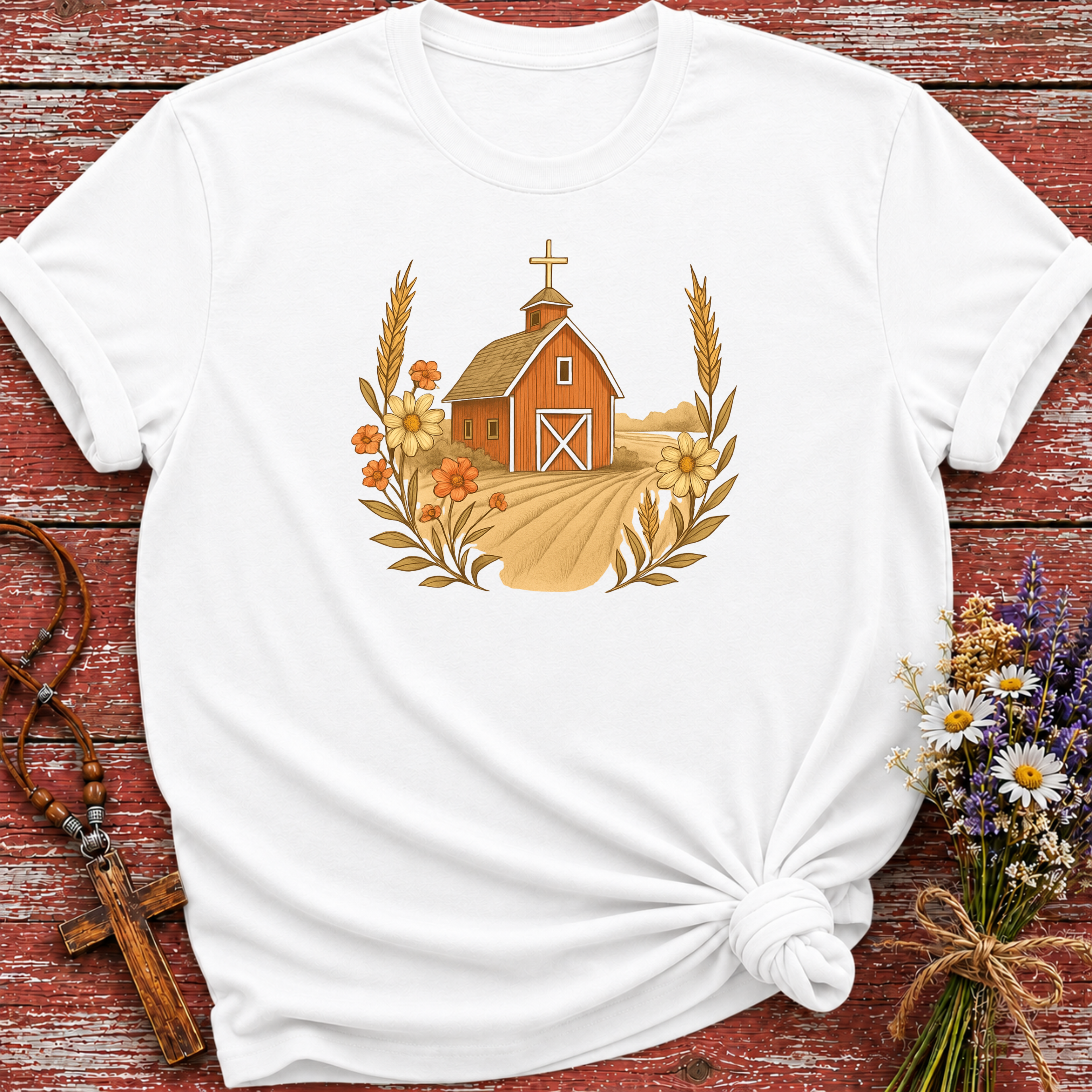 Barn Cross T-Shirt