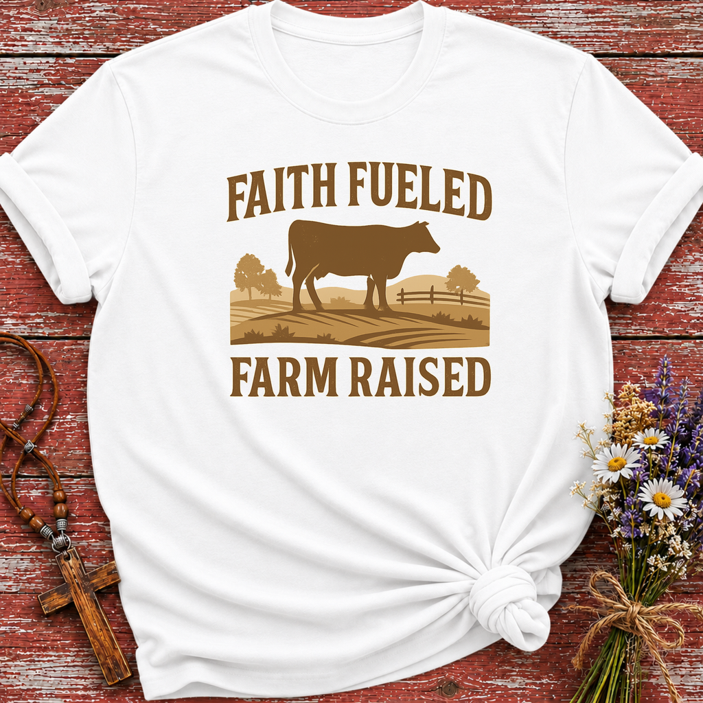 Faith Fueled Farm Raised T-Shirt