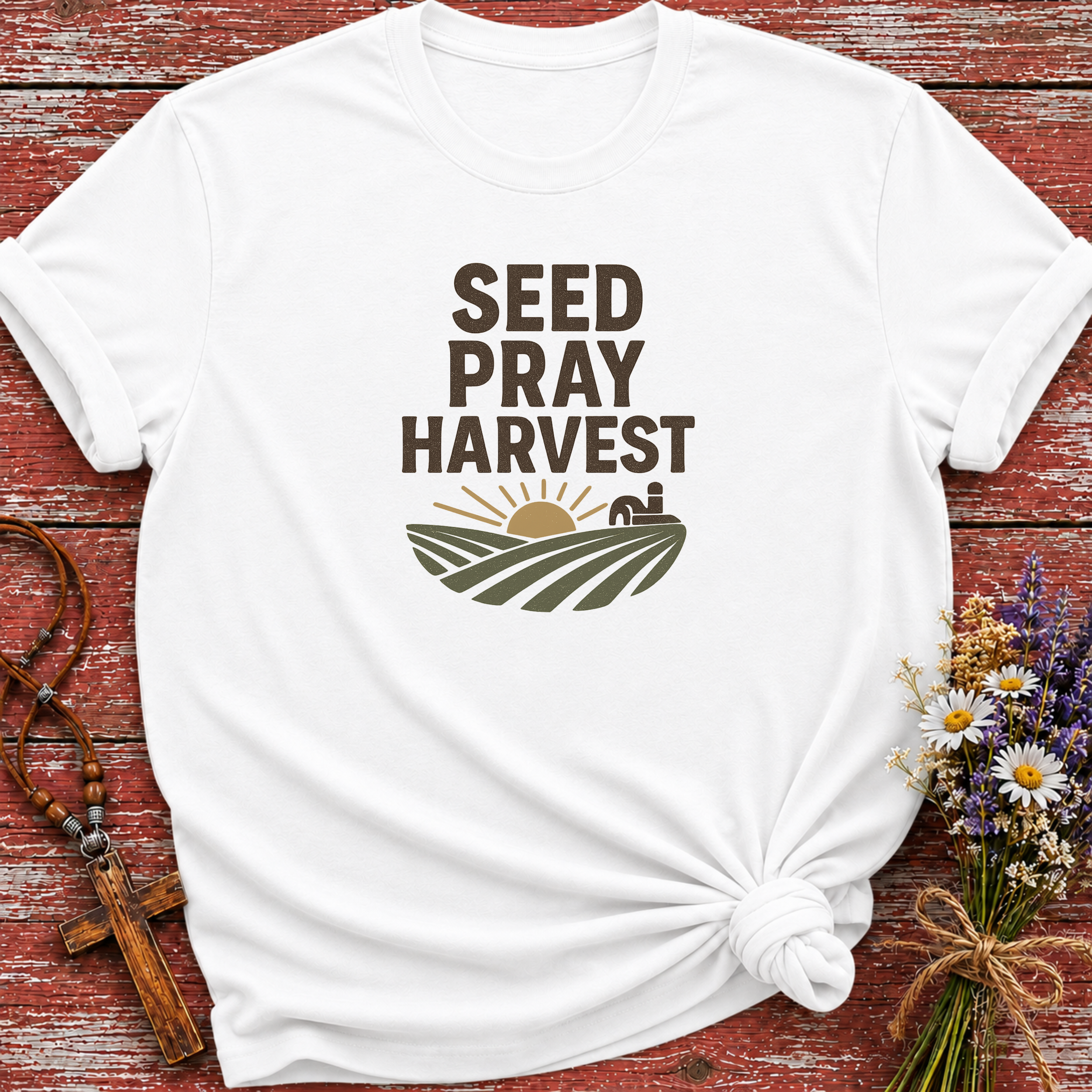 Seed Pray Harvest T-Shirt