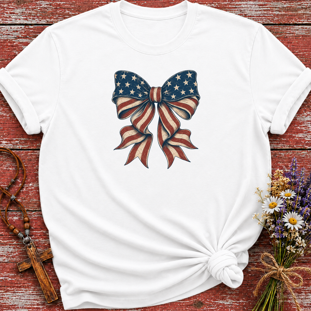 Patriotic Bow T-Shirt