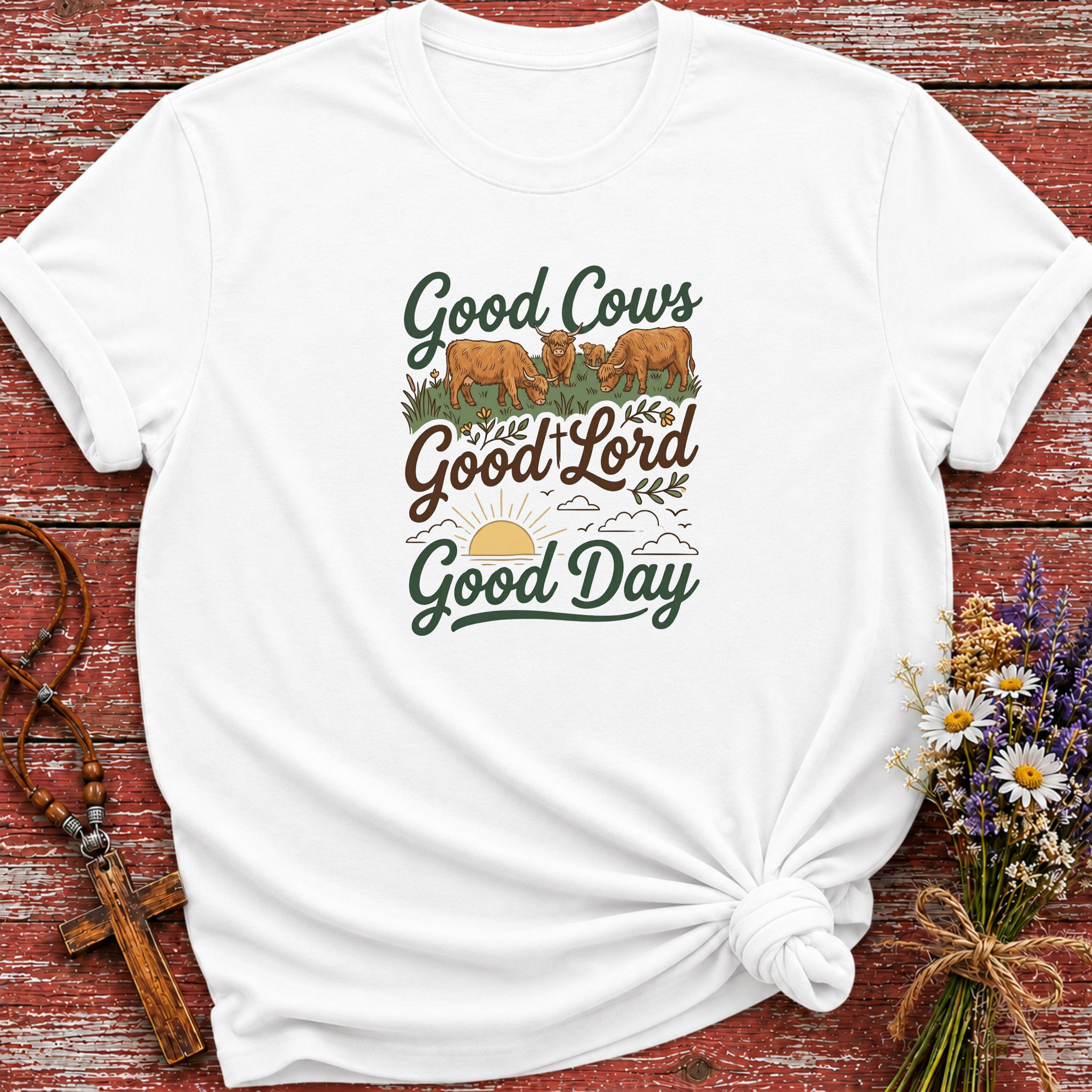Good Cows Good Lord T-Shirt