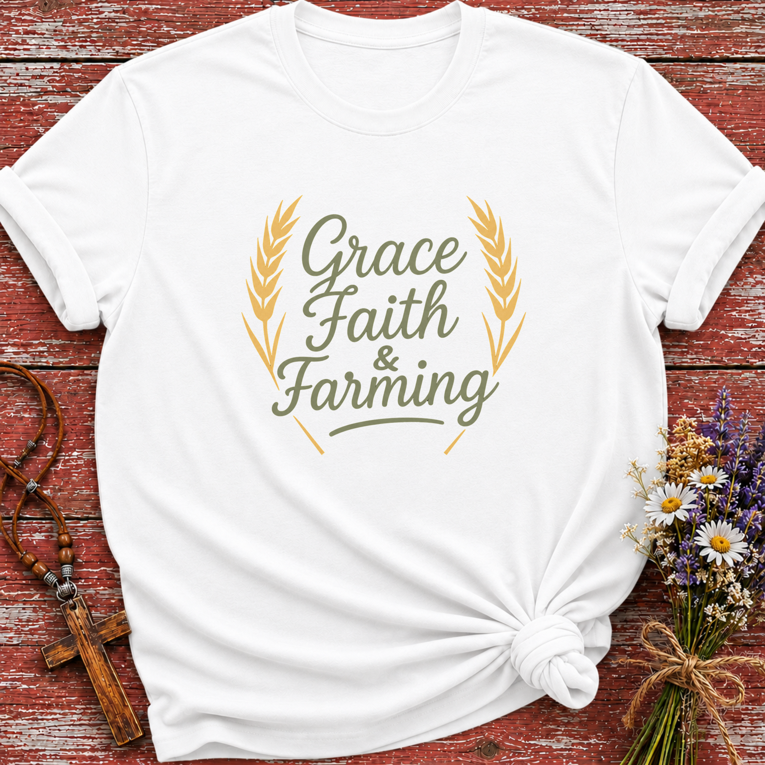 Grace Faith & Farming T-Shirt